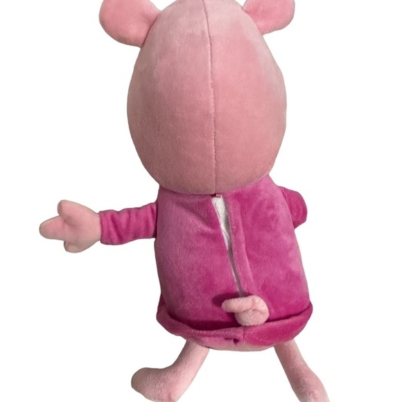 Peppa Pig 10” Peppa Pig Plush Sleep N’ Oink Bedtime Talking Sounds Nick Jr Works - Picture 4 of 9